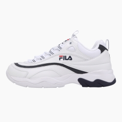 Fila Filare Leigh - Miesten Urheilukengät - Valkoinen/Laivastonsininen | FI-48430